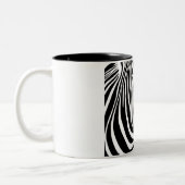 Zebra Zweifarbige Tasse (Links)
