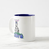 ZEBRA ZWEIFARBIGE TASSE (Vorderseite Links)