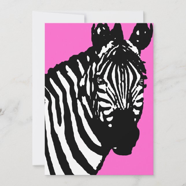 Zebraankündigungen/Einladungen (Vorderseite)