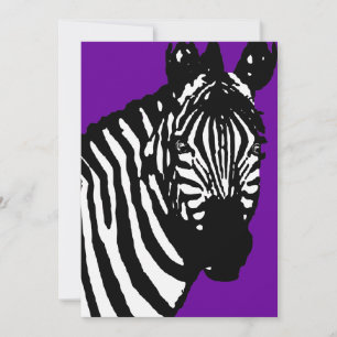 Zebraankündigungen/Einladungen Einladung
