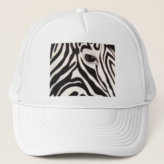 Zebraaugenhut Truckerkappe (Vorderseite)
