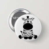 Zebrababy für Kinder Button (Vorne & Hinten)