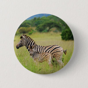 Zebrababy und -mamma button
