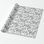 Zebradruck Geschenkpapier (Ungerollt)