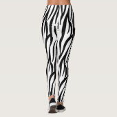 Zebradruck-Leggings Leggings (Rückseite)