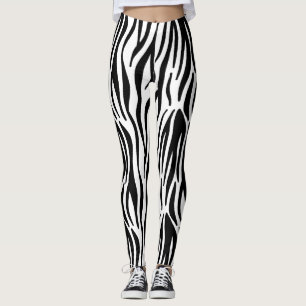 Zebradruck-Leggings Leggings