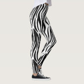 Zebradruck-Leggings Leggings (Rechts)
