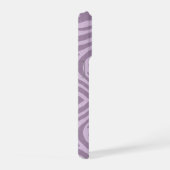 Zebradruck lila Handy Case iPhone Hülle (Rechte Seite)