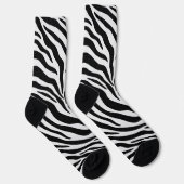 Zebradruck Socken (Rechts)