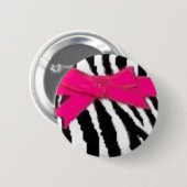 Zebradruck und Bogenknopf Button (Vorne & Hinten)