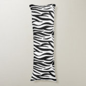 Zebradruckkissen Seitenschläferkissen (Vorderseite Vertikal)