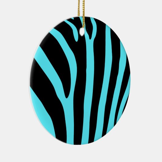 Zebradruckverzierung Keramikornament (Rechts)