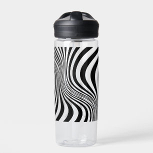 Zebrafell-Druck-Textur-Muster Trinkflasche