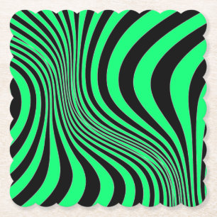Zebrafell-Druck-Textur-Muster Untersetzer