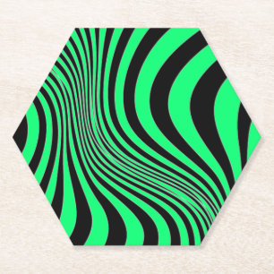 Zebrafell-Druck-Textur-Muster Untersetzer