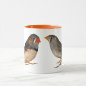 Zebrafinken-Tasse Tasse (Zentrum)