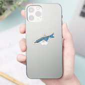 Zebrafischaufkleber Aufkleber (Telefon)