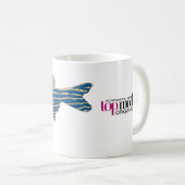 Zebrafish-Tasse Kaffeetasse (VorderseiteRechts)