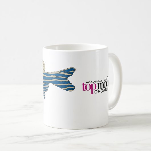 Zebrafish-Tasse Kaffeetasse (VorderseiteRechts)