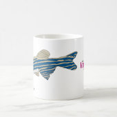 Zebrafish-Tasse Kaffeetasse (Mittel)