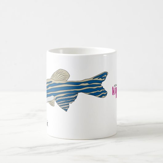 Zebrafish-Tasse Kaffeetasse (Mittel)