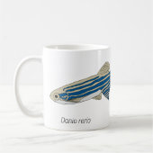 Zebrafish-Tasse Kaffeetasse (Links)