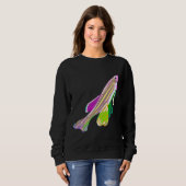 Zebrafish Zebra Sweatshirt (Vorne ganz)