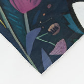 Zebrafolien Fleecedecke (Ecke)