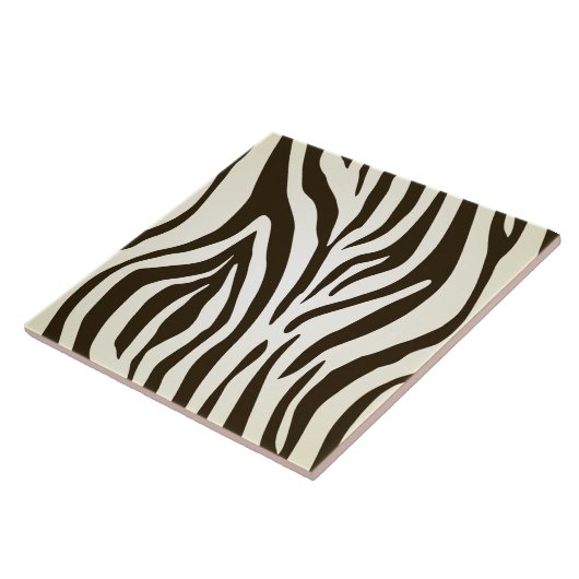 Zebrahautdruck stripes Muster Fliese (Seite)