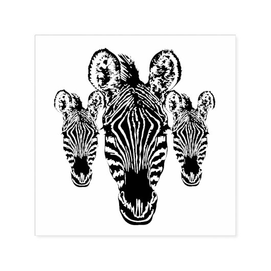 Zebraherde Permastempel (Design)