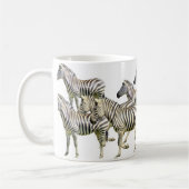 Zebraherden-Tasse Kaffeetasse (Links)