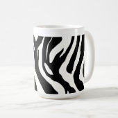 Zebrakaffee-Tasse Kaffeetasse (VorderseiteRechts)