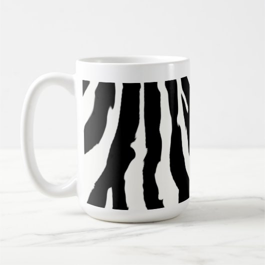 Zebrakaffee-Tasse Kaffeetasse (Links)