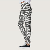Zebrakeucht Tierdruck-Leggingsyoga Strumpfhosen (Links)