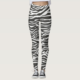Zebrakeucht Tierdruck-Leggingsyoga Strumpfhosen