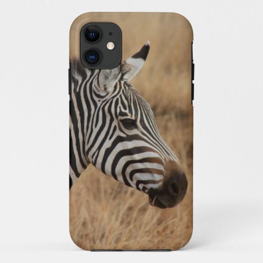 Zebrakopf Case-Mate iPhone Hülle (Rückseite)