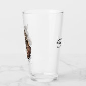 Zebrakopfdekoration Glas (Links)