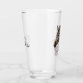 Zebrakopfdekoration Glas (Rechts)