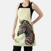 Zebrakopfdekoration Schürze (InSitu)