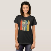 Zebrakostüm Zebra T-Shirt (Vorne ganz)