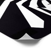 Zebraman-Poster Poster (Ecke)