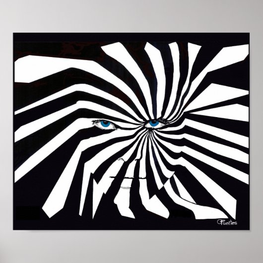 Zebraman-Poster Poster (Vorne)