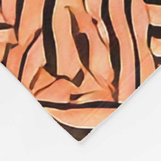 Zebramotive Fleecedecke (Ecke)