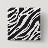 Zebramuster Button (Vorderseite)
