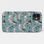 Zebramuster Case-Mate iPhone Hülle (Rückseite (Horizontal))