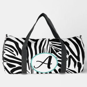 Zebramuster Duffle Bag
