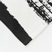 Zebramuster Fleecedecke (Ecke)