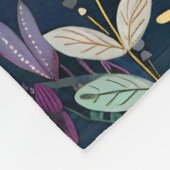 Zebramuster Fleecedecke (Ecke)