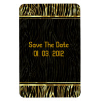 Zebramuster für Schwarz und Gold