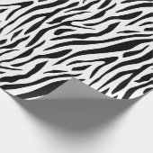 Zebramuster Geschenkpapier (Ecke)